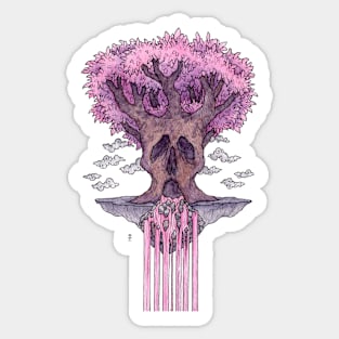 Tree Falls Sticker